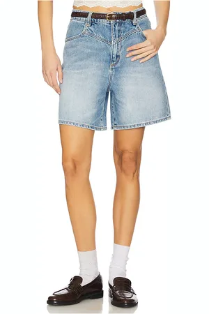 Rollas Super Mirage Short in - Blue. Size 23 (also in 24, 25, 26, 27, 28, 29, 30, 31, 32).