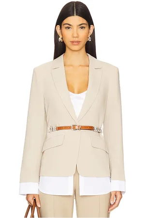 Cinq A Sept Vittoria Jacket in - Neutral. Size 10 (also in 8).
