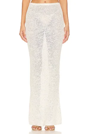 Asta Resort Carolina Skirt in - Ivory. Size XL (also in L).