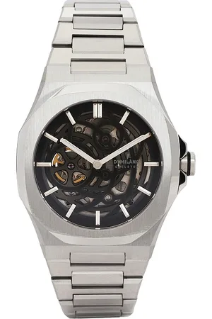D1 MILANO Mechanical Skeleton 41.5mm Watch in - Metallic . Size all.