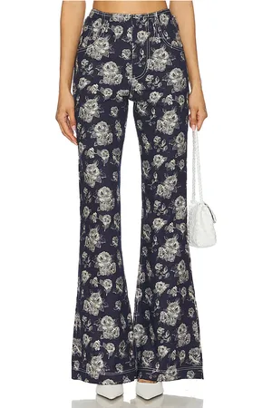 yuhan wang Rose Jacquard Trousers in - . Size L (also in M, S).