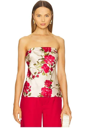 CAMI Prima Strapless Camisole Top in - Ivory. Size L (also in M, S, XL, XS).