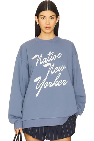 Être Cécile Native New Yorker Boyfriend Sweatshirt in - . Size L (also in M, S, XL, XS).