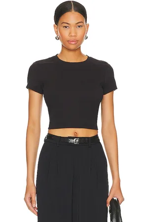 Cuts Tomboy Cropped Tee in - . Size L (also in S, XL/1X).