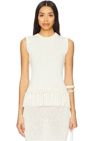 4th & Reckless Lauryn Knit Fringe Top in - . Size M (also in S, XL).