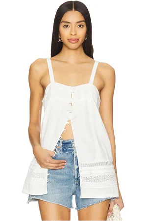 SPELL Stevie Cami in - White. Size L (also in S, XL, XXL).