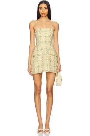 Amanda Uprichard Strapless Bethany Skort Romper in - . Size M (also in S).