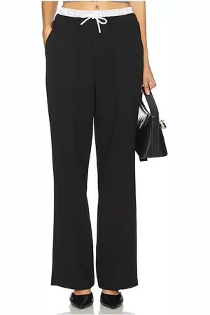 4th & Reckless Bianaca Contrast Waist Trousers in - . Size L (also in M, S, XL, XS).