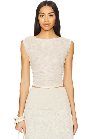 4th & Reckless Nikki Semi Sheer Knit Top in - . Size M (also in S, XS).