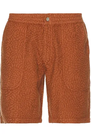 Oas Terracotta Turleo Nico Shorts in - Rust. Size L (also in M, S).