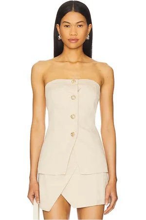 SNDYS Emilie Strapless Top in - . Size L (also in M, S, XL, XS, XXL).
