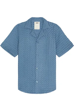 Oas Coronet Cuba Waffle Shirt in - . Size L (also in M, S, XL/1X).