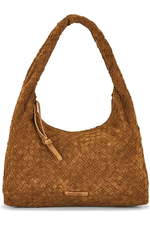 Loeffler Randall Willow Woven Hobo Bag in - Brown. Size all.