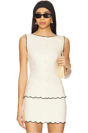 Tularosa Tashi Top in - Ivory. Size M (also in S, XL).