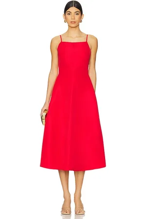 Cult Gaia Deena Dress in - Red. Size 0 (also in 2, 4, 6).
