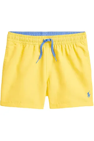 Ralph Lauren Kids Traveler Swim Trunk in - Yellow. Size 2 (also in 3, 4, 5, 6).