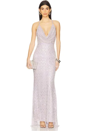 Michael Costello X REVOLVE Amaranta Embellished Gown in - . Size L (also in M, S, XL, XS, XXS).