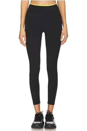 Splits59 Easton Rigor High Waist 7/8 Legging in - Black. Size L (also in M, S, XL, XS).