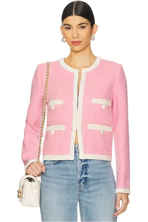 Essentiel Antwerp Howy Fitted Jacket in - Pink. Size 32 (also in 34, 36, 38, 40).