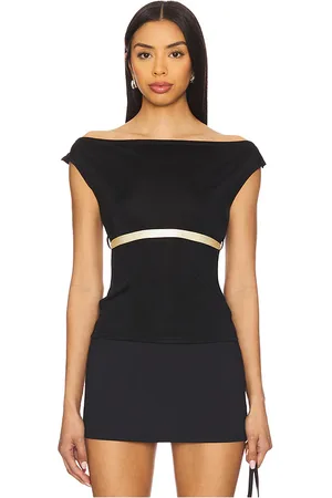 BUCI Fern Top in - Black. Size L (also in M, S, XS).