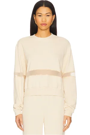 Michael Lauren Inacio Crop Crew Neck in - Nude. Size L (also in M, S, XL, XS).