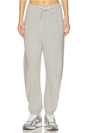 NILI LOTAN Dulce Sweatpant in - Light Grey. Size L (also in M, S, XS).