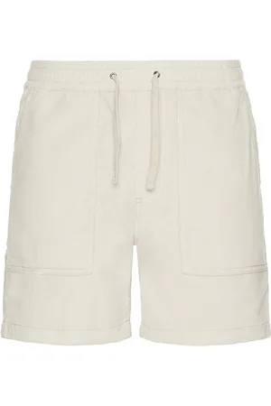 Faherty Essential Corduroy Shorts in - Cream. Size S (also in XL/1X).
