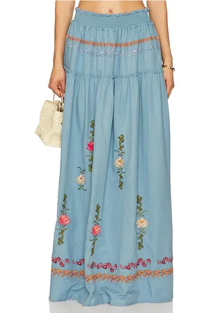 Agua Bendita X REVOLVE Jenna Maxi Skirt in - . Size L (also in M, S, XL, XS).