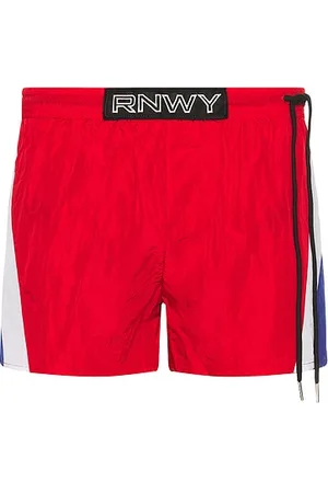 Runaway The Label Everett Boardshort in - Red. Size L (also in M, S, XL/1X).