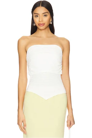 LnA Donna Tube Top in - White. Size L (also in M, S, XS).