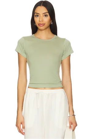 ÉTERNE Short Sleeve Baby Tee in - . Size L (also in S, XL, XS).