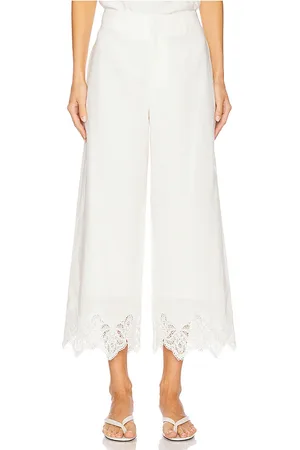 CAMI Cassia High Rise Pant in - White. Size 0 (also in 00, 12, 2, 4, 6).