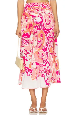 POUPETTE ST BARTH Carla Skirt in - Pink. Size M (also in S, XS).
