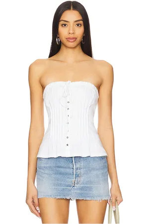 Free People Wink Wink Tube Top in - Ivory. Size S (also in L, M, XL).