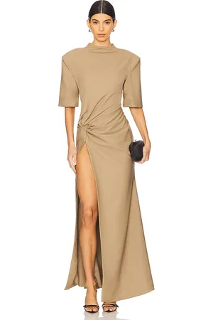 ATOIR Raya Maxi Dress in - Beige. Size M (also in S).