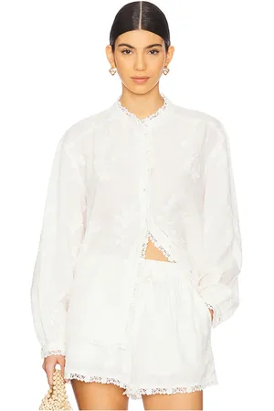 CAMI Palmyra Blouse in - Ivory. Size M (also in XL).