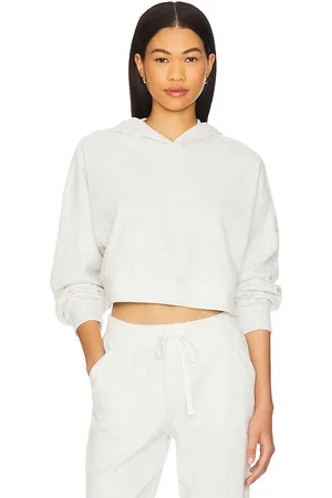 alo Muse Hoodie in - Light Grey. Size M (also in S, XS).