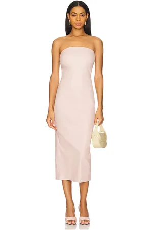 SPRWMN Tube Dress in - Pink. Size L (also in M, S, XS).