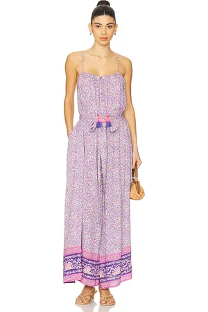 SPELL Little Bird Jumpsuit in - Purple. Size L (also in M, XXL).