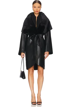 Norma Kamali Shawl Collar Reversible Coat in - . Size M (also in XS).