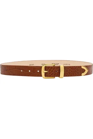 AUREUM No. 7 Belt in - Brown. Size M/L (also in XS/S).