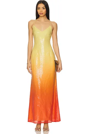 Runaway The Label Niyah Maxi Dress in - Yellow. Size M (also in XS).