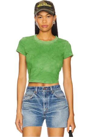 Cotton Citizen Standard Baby Tee in - Green. Size S (also in XS).