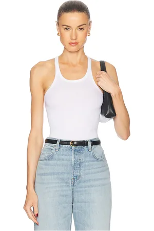 GRLFRND Racer Cami Bodysuit in - . Size L (also in M, S, XL, XS, XXS).