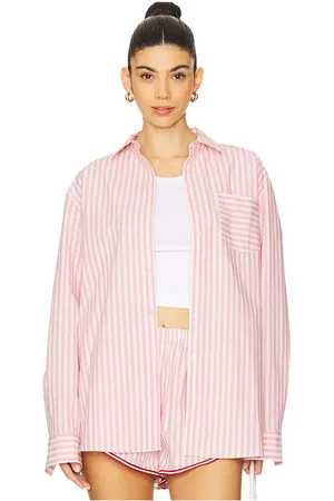 Solid The Avril Button Down in - Rose. Size L (also in M, S, XL, XS).