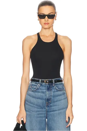 GRLFRND Racer Cami Bodysuit in - . Size L (also in M, S, XL, XS, XXS).