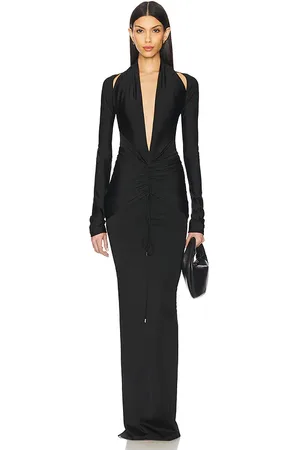 LAQUAN SMITH Deep Plunge Gown in - . Size S (also in XS).