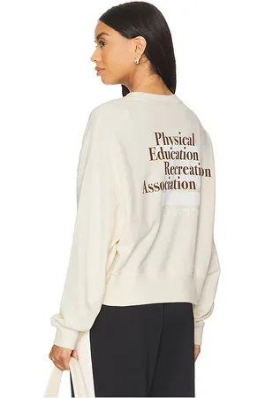 P.E Nation Medely Sweatshirt in - Cream. Size L (also in S).