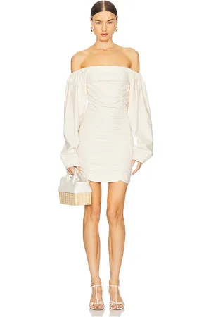 Gestuz Decia Dress in - Ivory. Size 34 (also in 36, 38, 40).