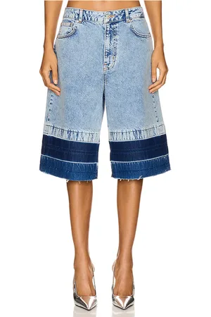 Moschino Colorblock Short in - Blue. Size 24 (also in 25).